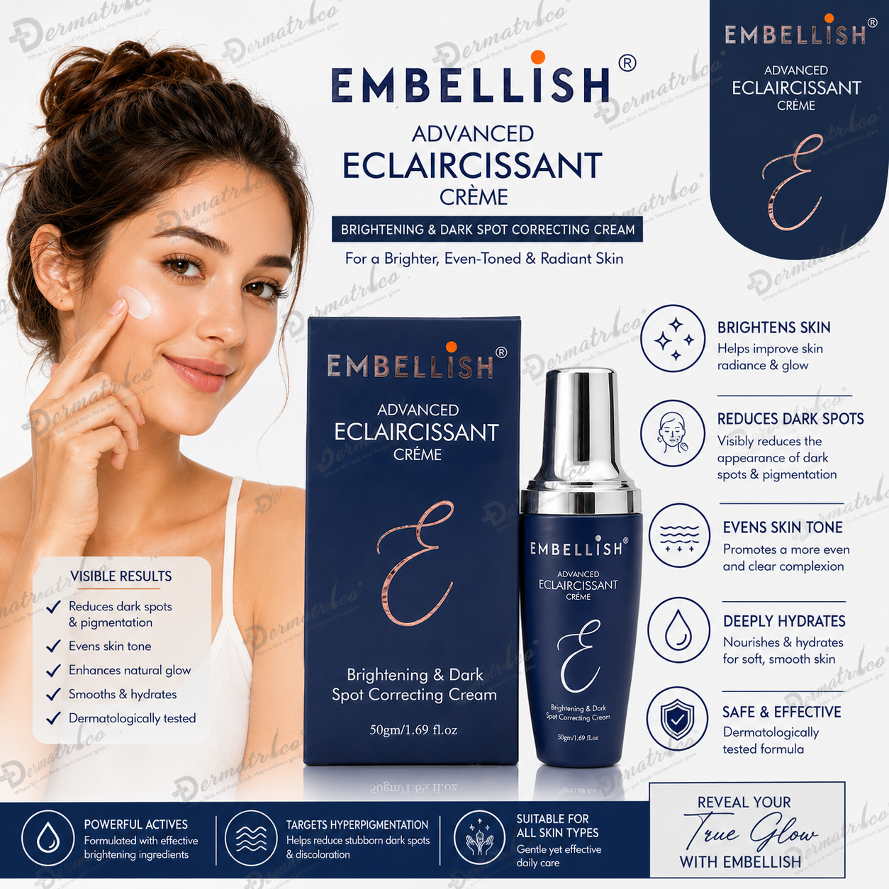 Embellish Advanced Éclaircissant Crème