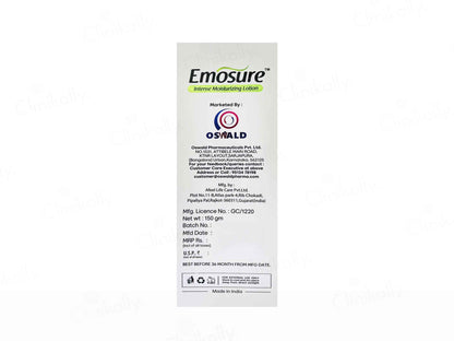 Emosure Intense Moisturising Lotion