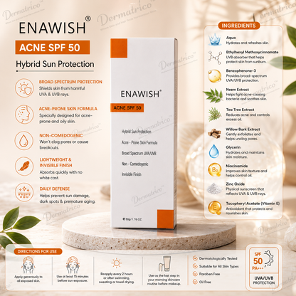 Enawish Acne SPF 50 Sunscreen