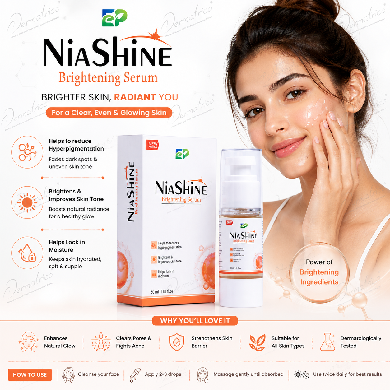 Epicraft Niashine Skin Brightening Serum