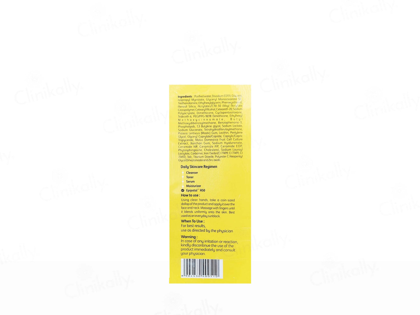Epipatal A50 Daily Tinted Sunblock Anti-Aging Sunscreen