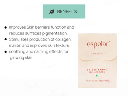 Espeler Brightening Peel Off Mask
