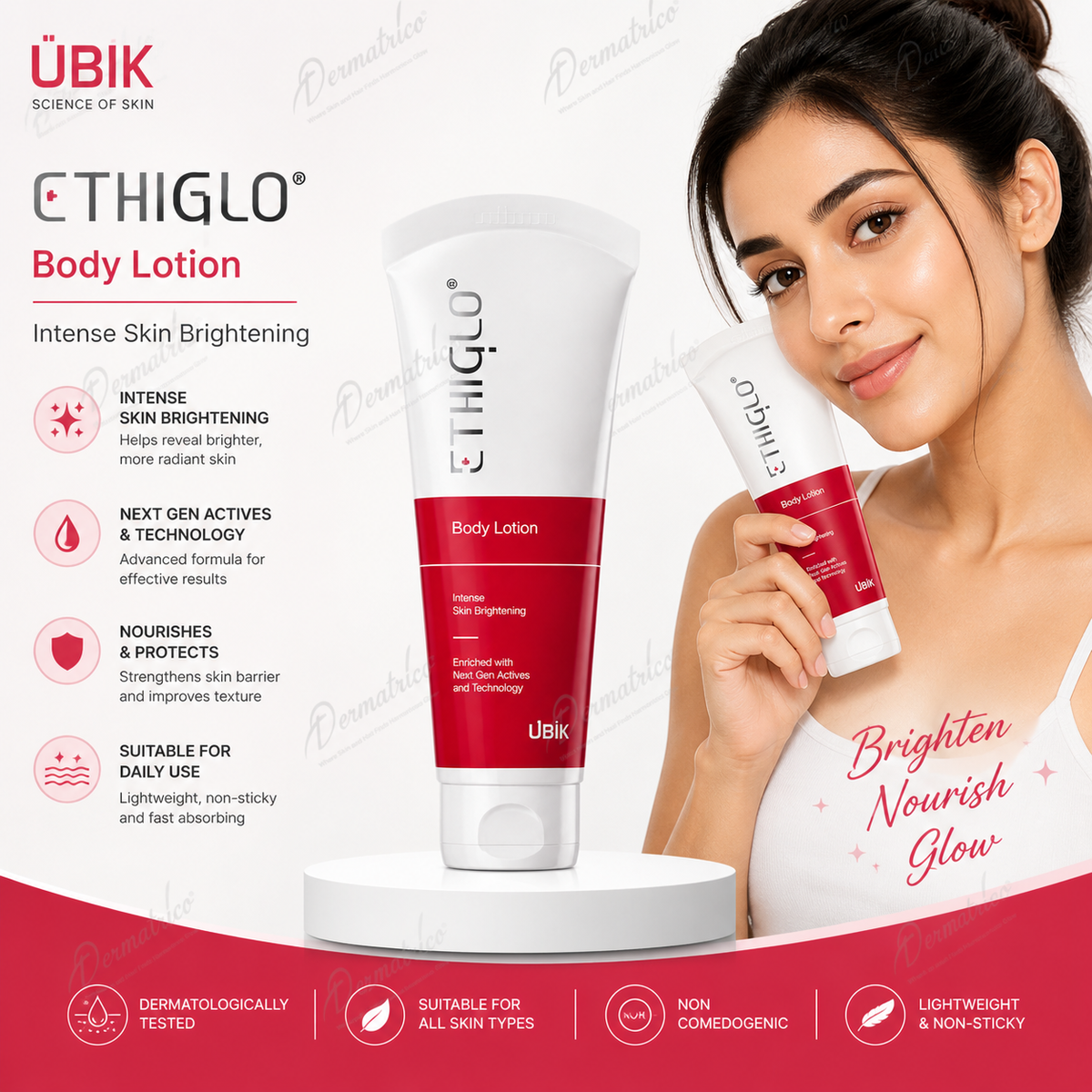 Ethiglo Intense Skin Brigtening Body Lotion 