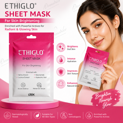 Ethiglo Skin Brightening Sheet Mask 
