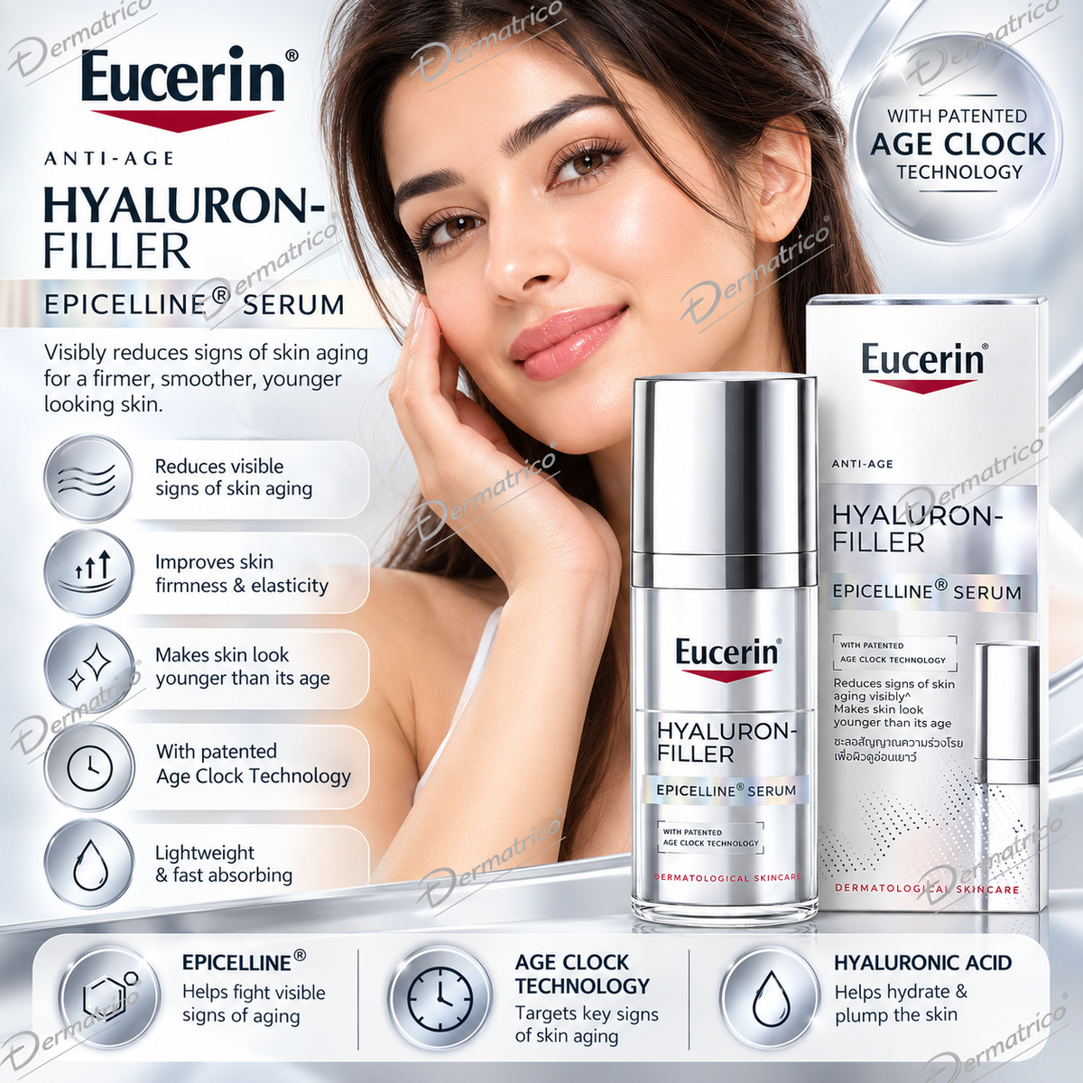 Eucerin Anti-Age Hyaluron Filler Epicelline Serum