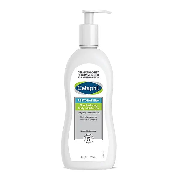 Cetaphil Restoraderm Skin Restoring Body Moisturizer For Dry, itchy, sensitive skin - 295ml