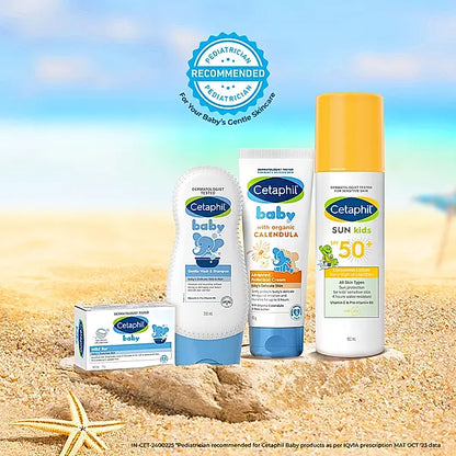 Cetaphil Sunscreen For Kids SPF 50 For All Skin Types | Sun Protection 4 hours water resistant-150ml