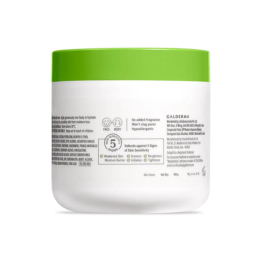 Cetaphil moisturising cream for face & body-Dry to Normal Sensitive skin