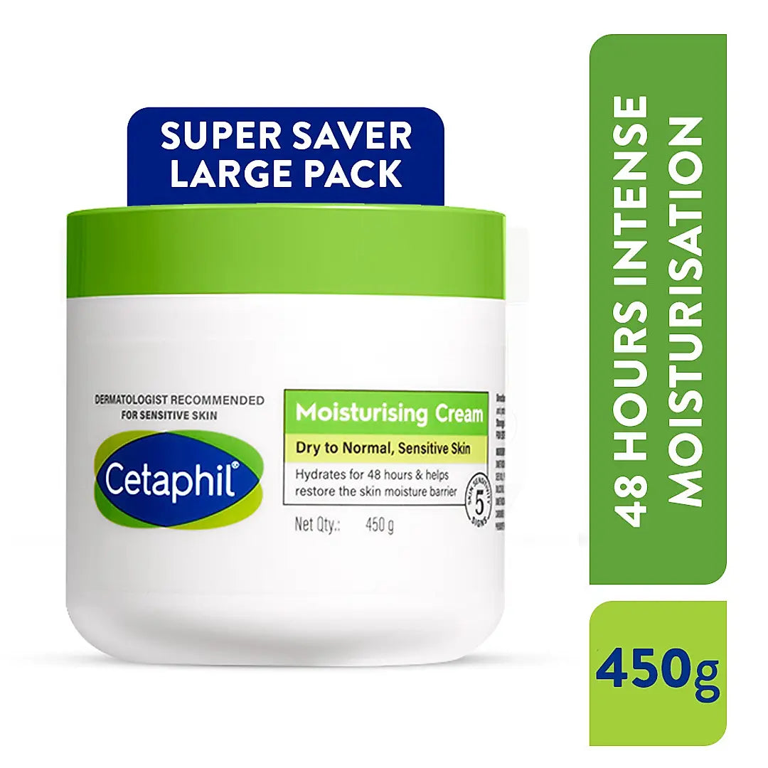 Cetaphil moisturising cream for face & body-Dry to Normal Sensitive skin