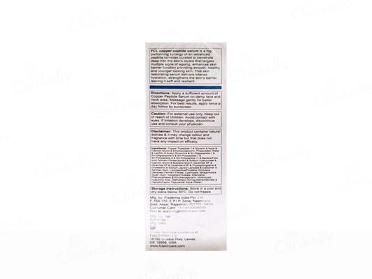 FCL Copper Peptide Serum