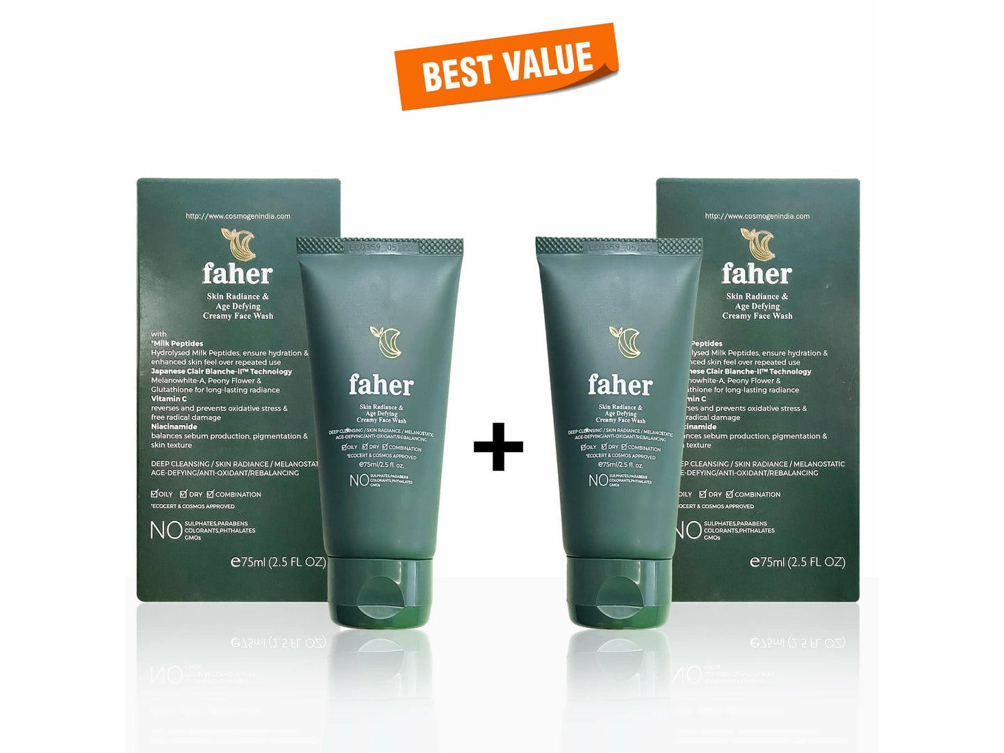 Faher Skin Radiance & Age Defying Creamy Face Wash