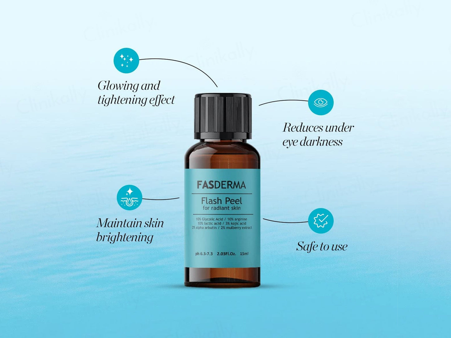 Fasderma Flash Peeling Solution For Radiant Skin