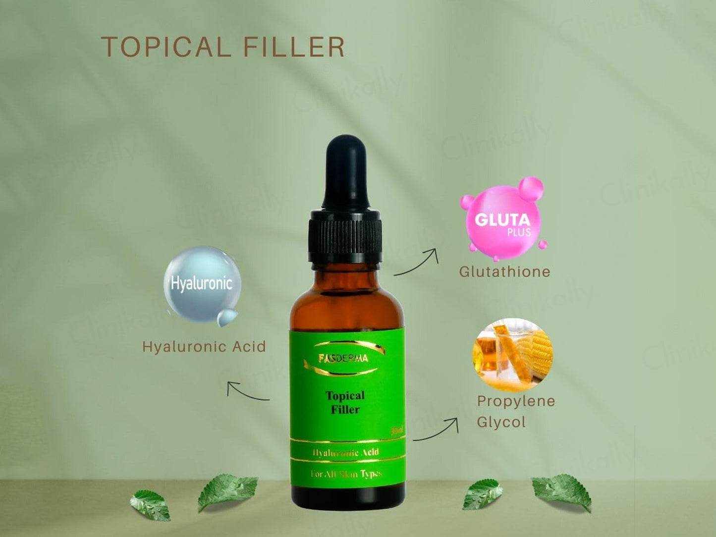 Fasderma Hyaluronic Acid Topical Filler Gel