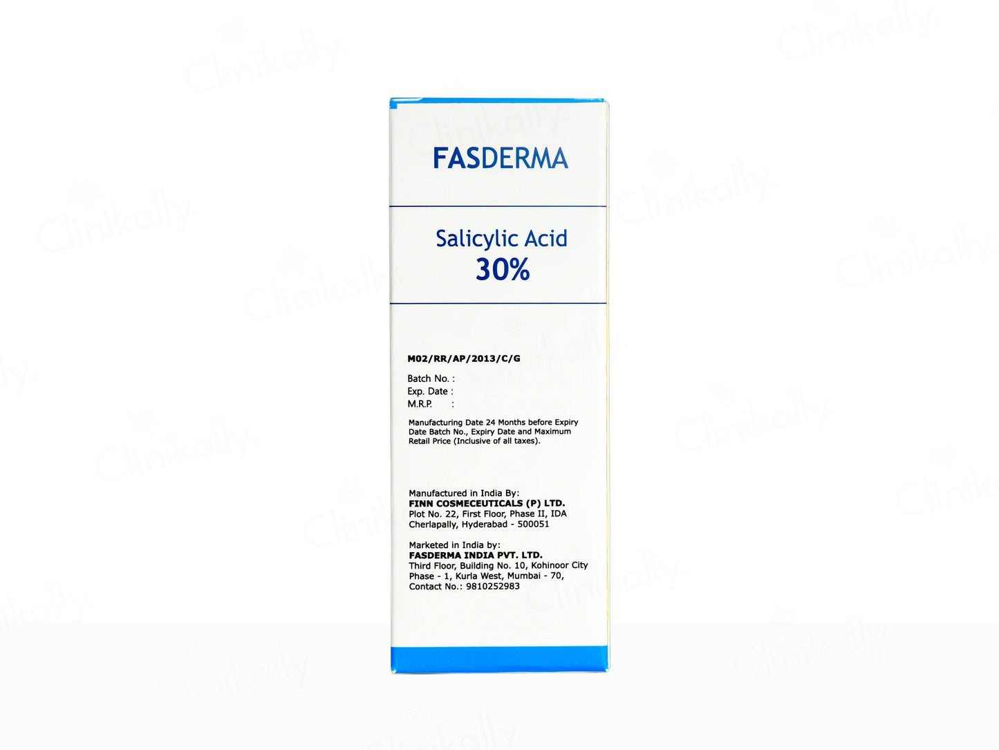Fasderma 30% Salicylic Acid Peeling Solution
