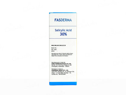 Fasderma 30% Salicylic Acid Peeling Solution