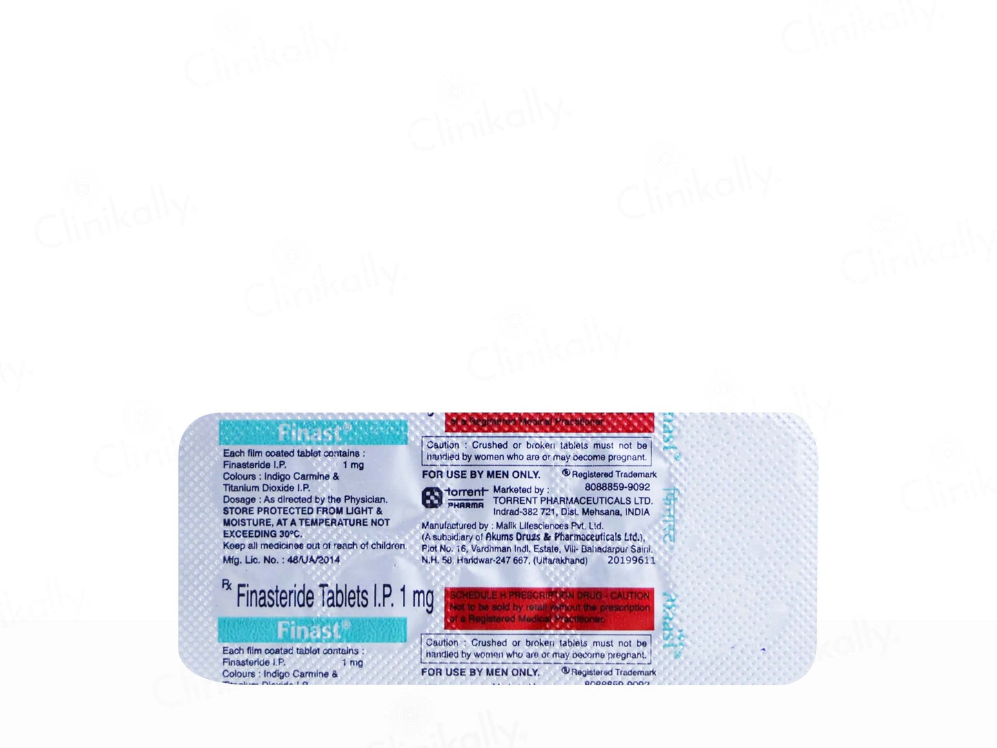 Finast 1mg Tablet