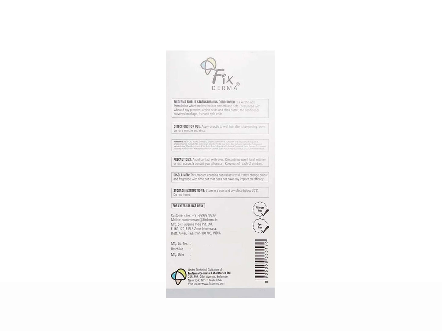 Fixderma Fidelia Strengthening Conditioner