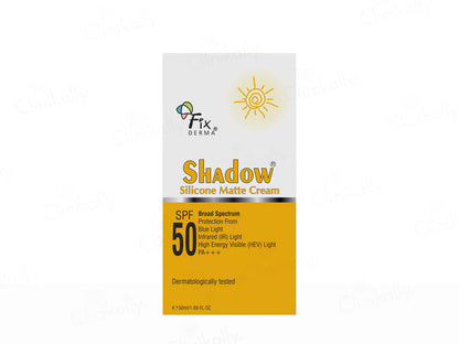 Fixderma Shadow Silicone Matte Cream SPF 50 PA+++
