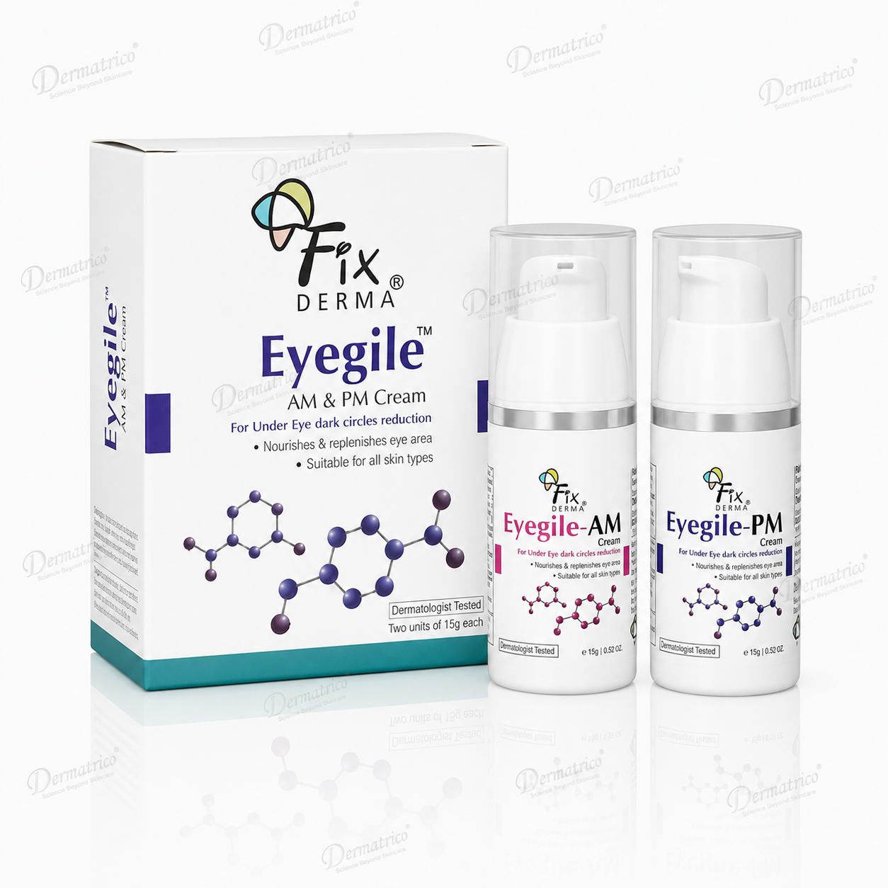 Fixderma Eyegile AM & PM Cream