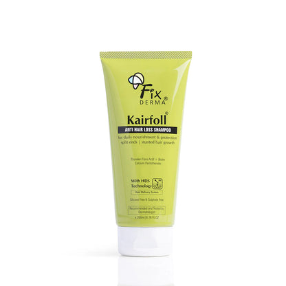 Fixderma Kairfoll Anti Hair Loss Shampoo |Prevents hair damage, Strengthens hair, Reduces frizz