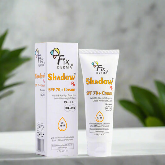 Fixderma Shadow RX SPF 70+ Cream | Clear and hydrated skin