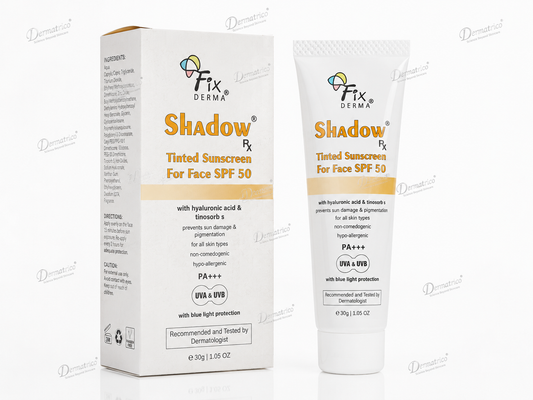 Fixderma Shadow Rx Tinted Sunscreen For Face SPF 50 PA+++