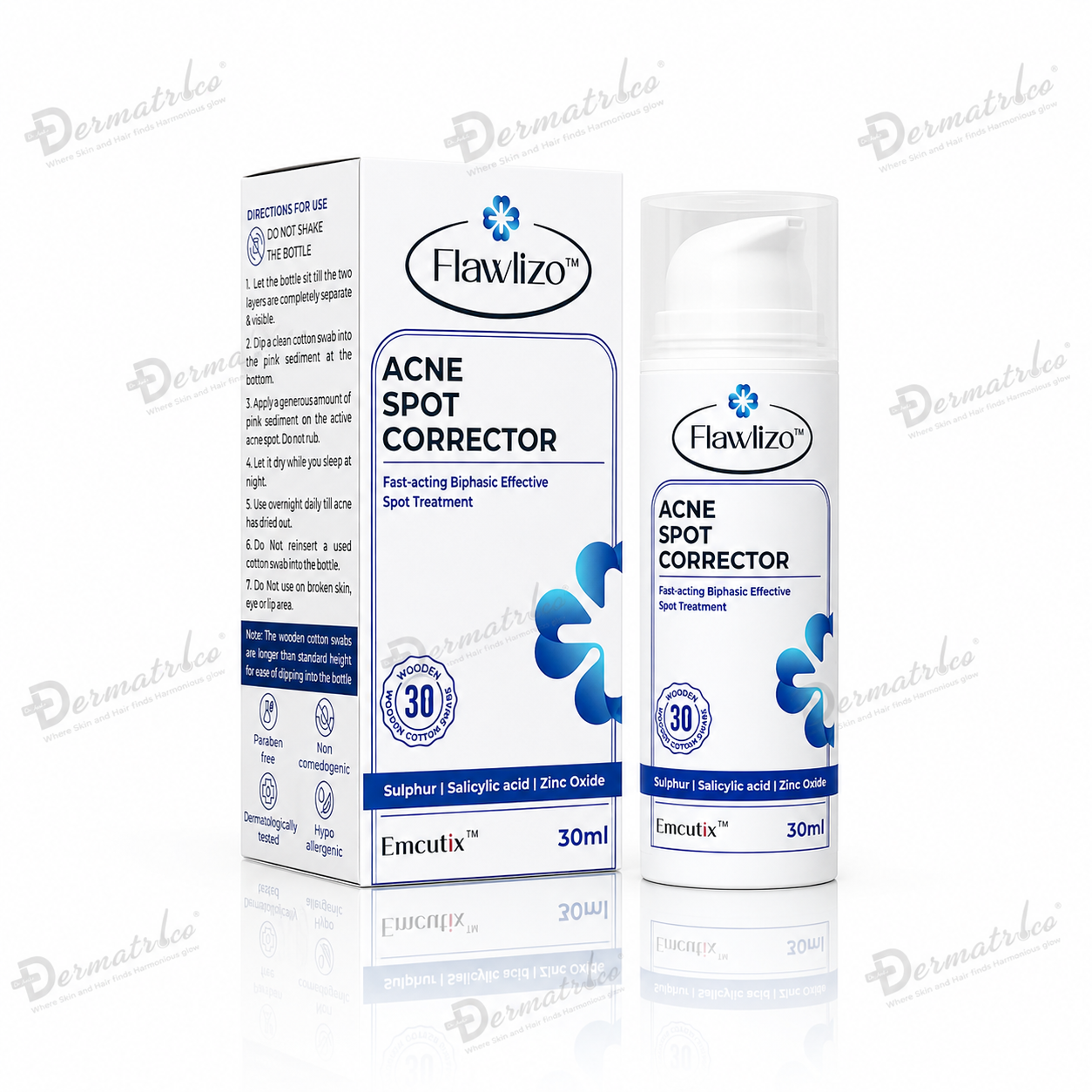Flawlizo Biphasic Acne Spot Corrector Treatment