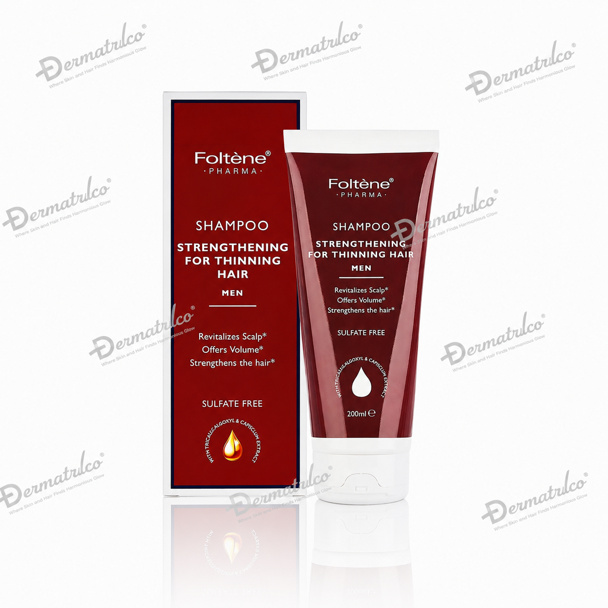 Foltene Strengthening Shampoo For Thinning Hair Men