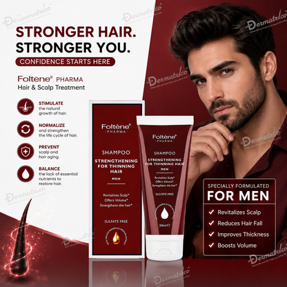 Foltene Strengthening Shampoo For Thinning Hair Men