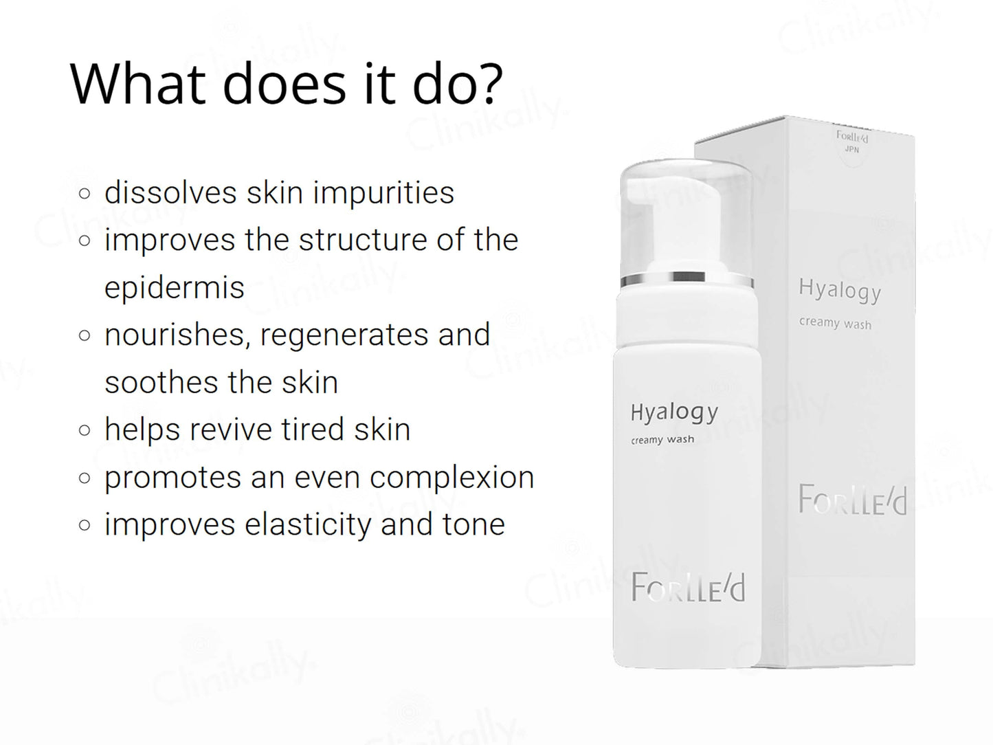 Forlle'd Hyalogy Creamy Wash