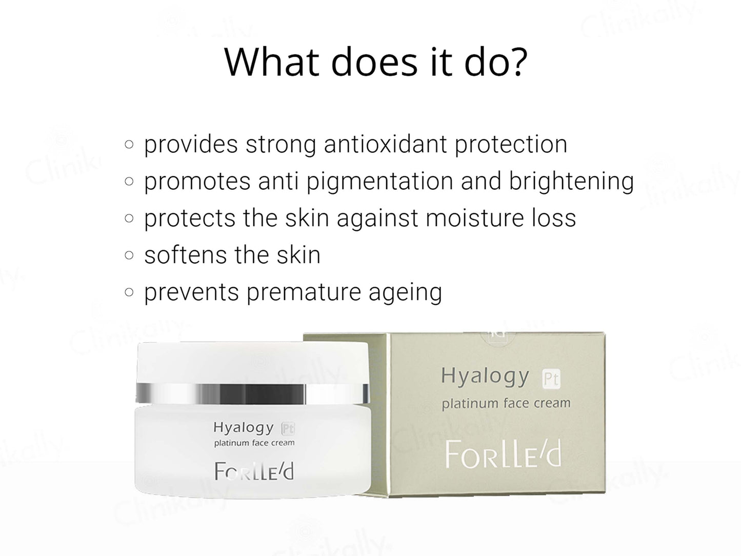Forlle'd Hyalogy PT Platinum Face Cream