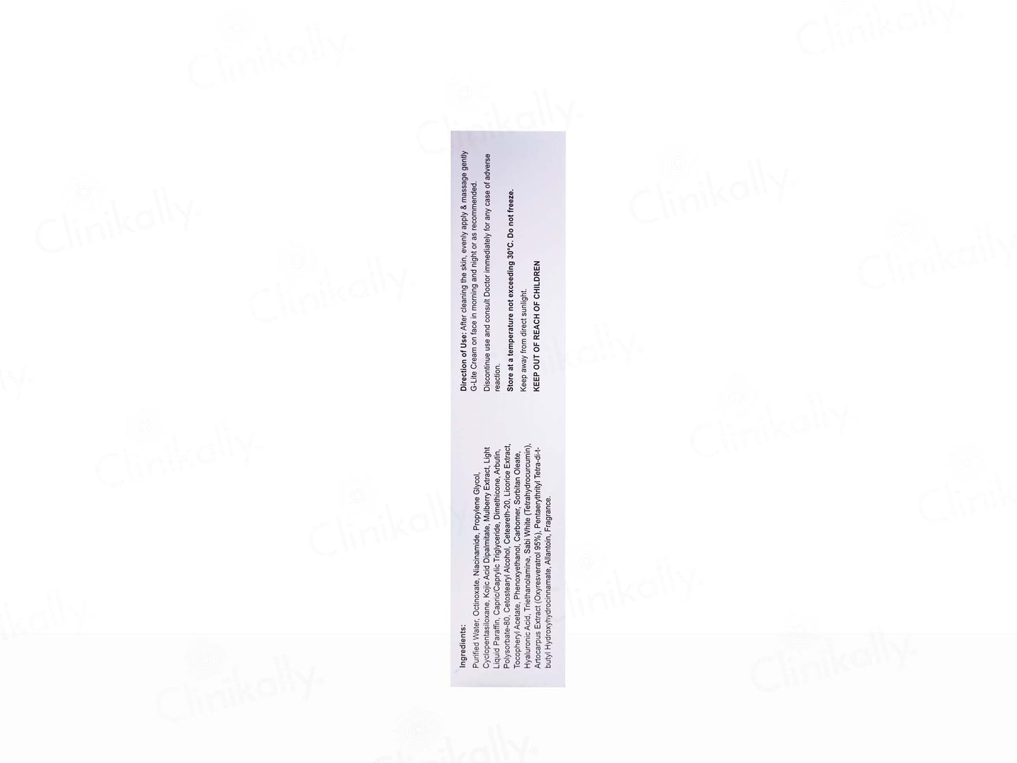 G-Lite De-Pigmentation Cream