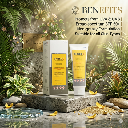 Azelia I-Shield-G Aqua Sunscreen Gel SPF 50 | Daily Sun Protection