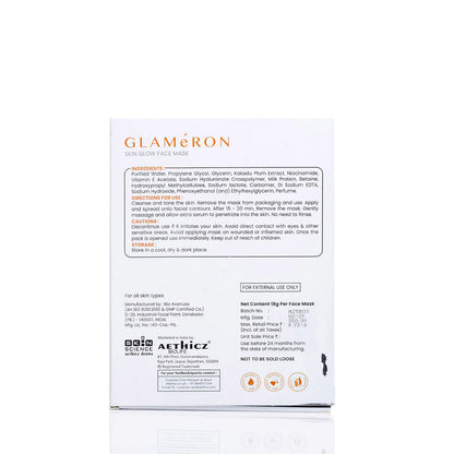 Glameron Skin Glow Face Sheet Mask
