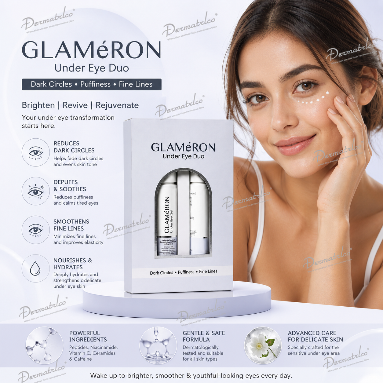 Glameron Under Eye Duo Kit