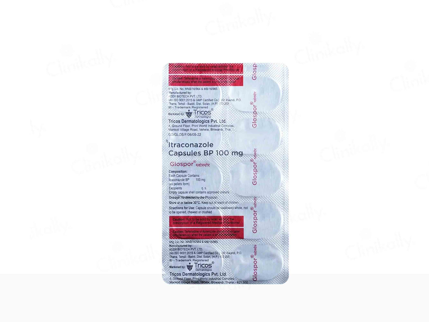 Glospor 100 Capsule