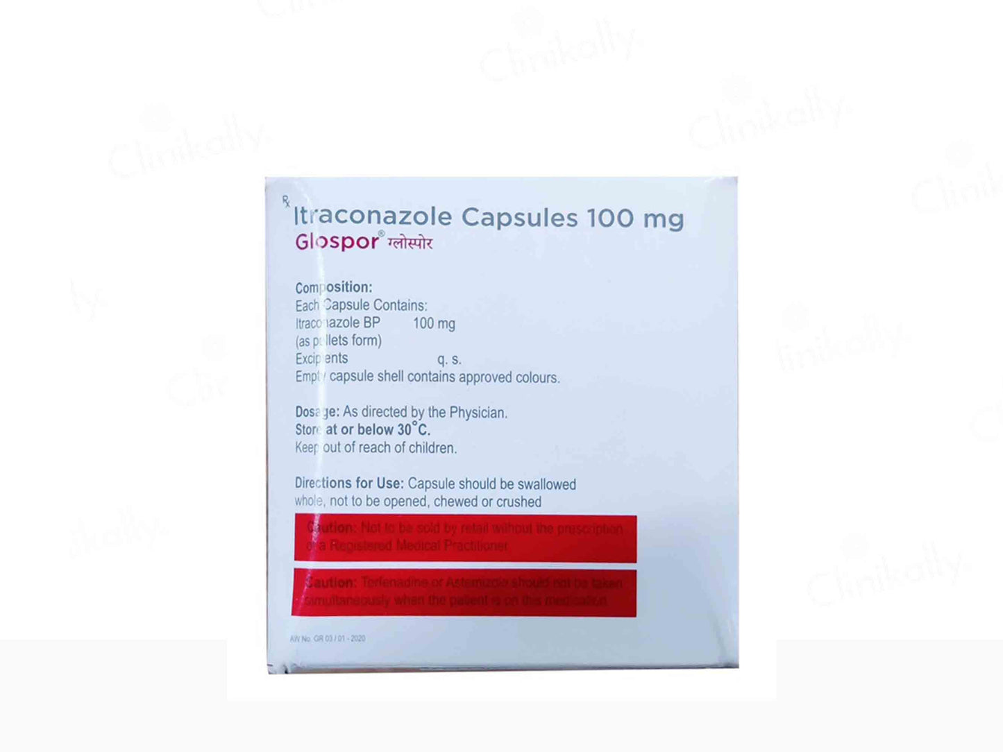 Glospor 100 Capsule