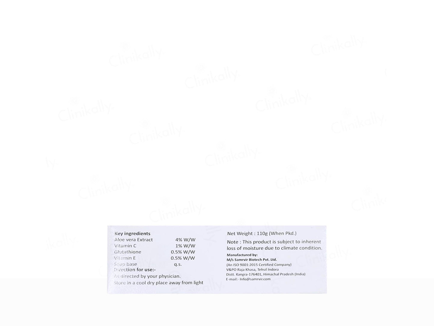 Glutaup Glutathione + Vitamin C Soap