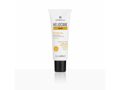 Heliocare 360 Gel Oil-Free Sunscreen Protector Solar Dry Touch SPF 50/PA++++