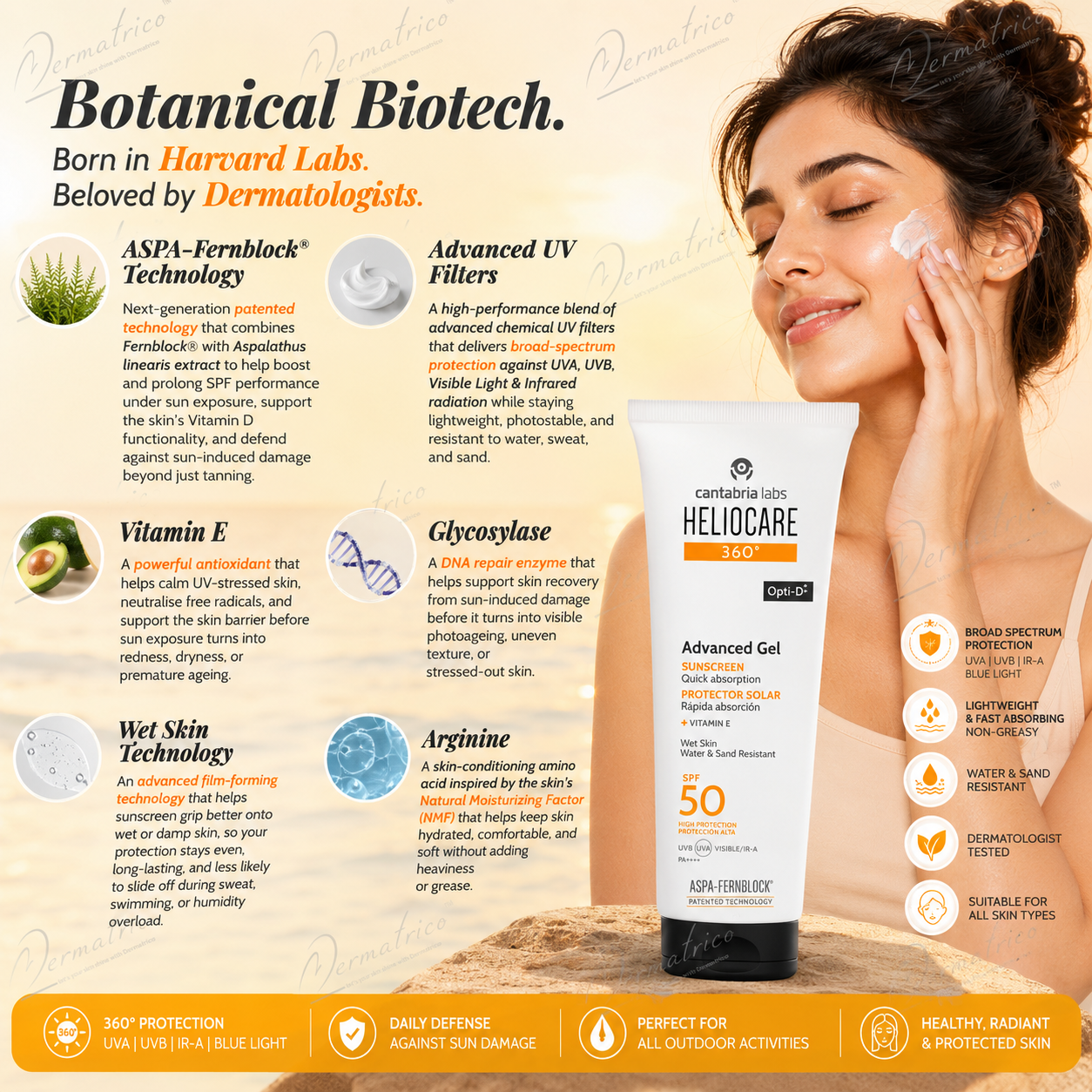 Heliocare 360º Advanced Gel Sunscreen SPF 50