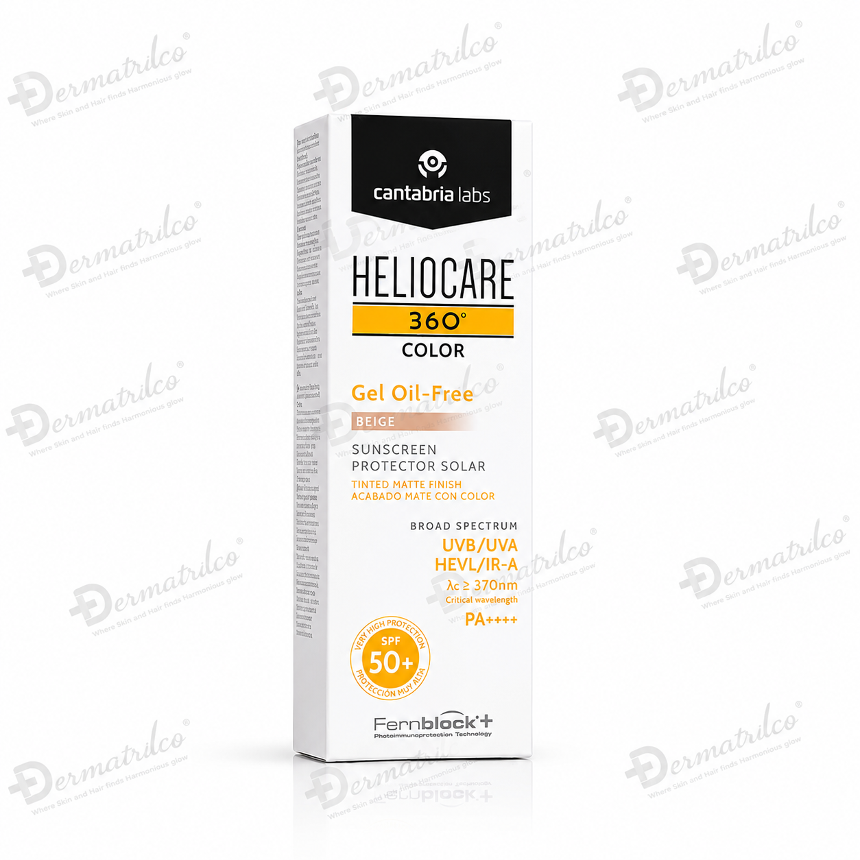 Heliocare 360 Color Oil-Free (Beige) Sunscreen Gel SPF 50+ PA++++ 