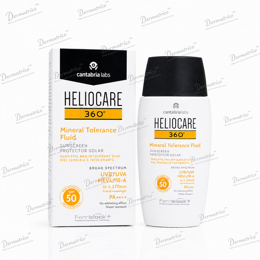 Heliocare 360 Mineral Tolerance Fluid Sunscreen SPF 50 PA++++