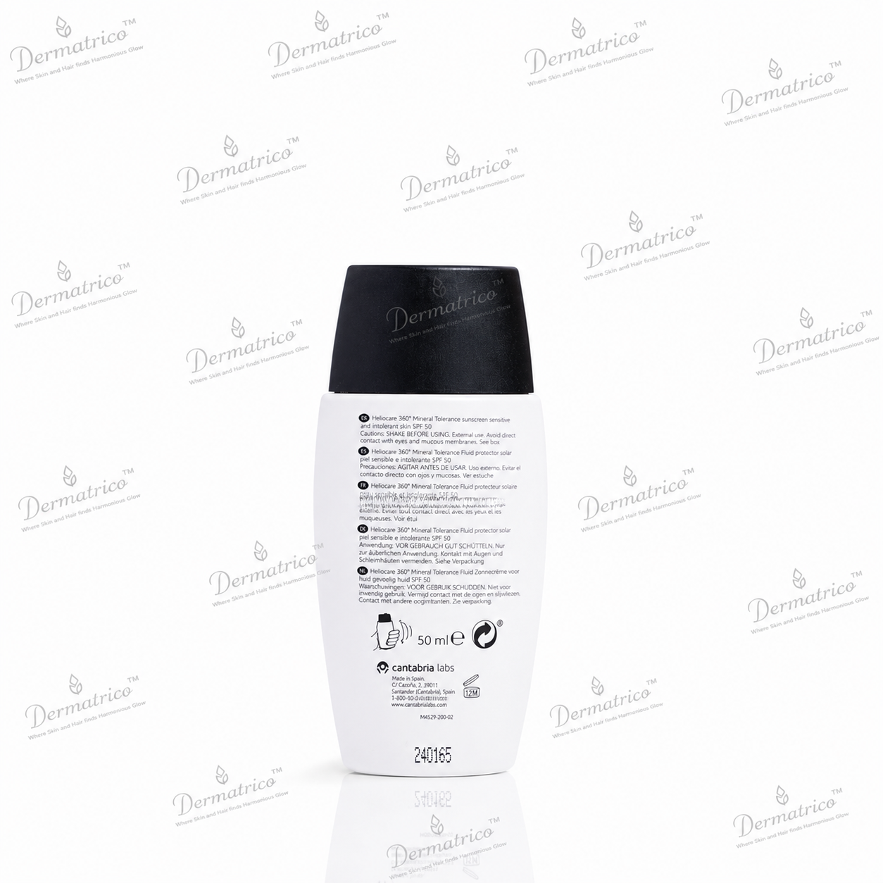 Heliocare 360 Mineral Tolerance Fluid Sunscreen SPF 50 PA++++