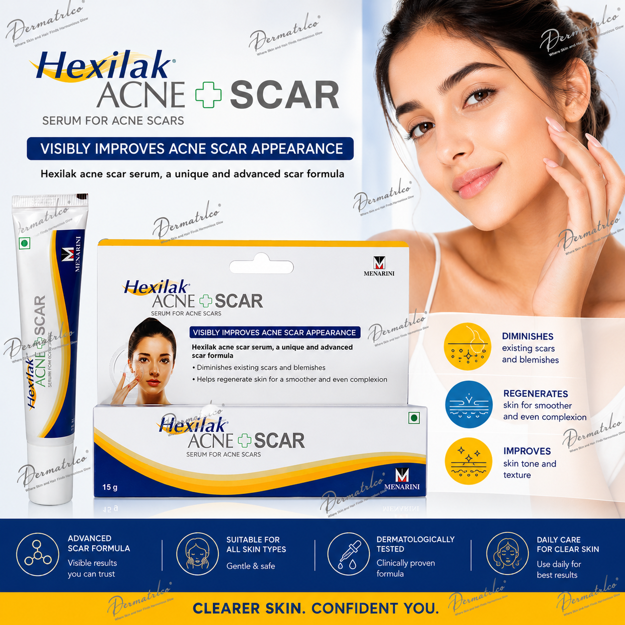 Hexilak Acne Plus Scar Serum