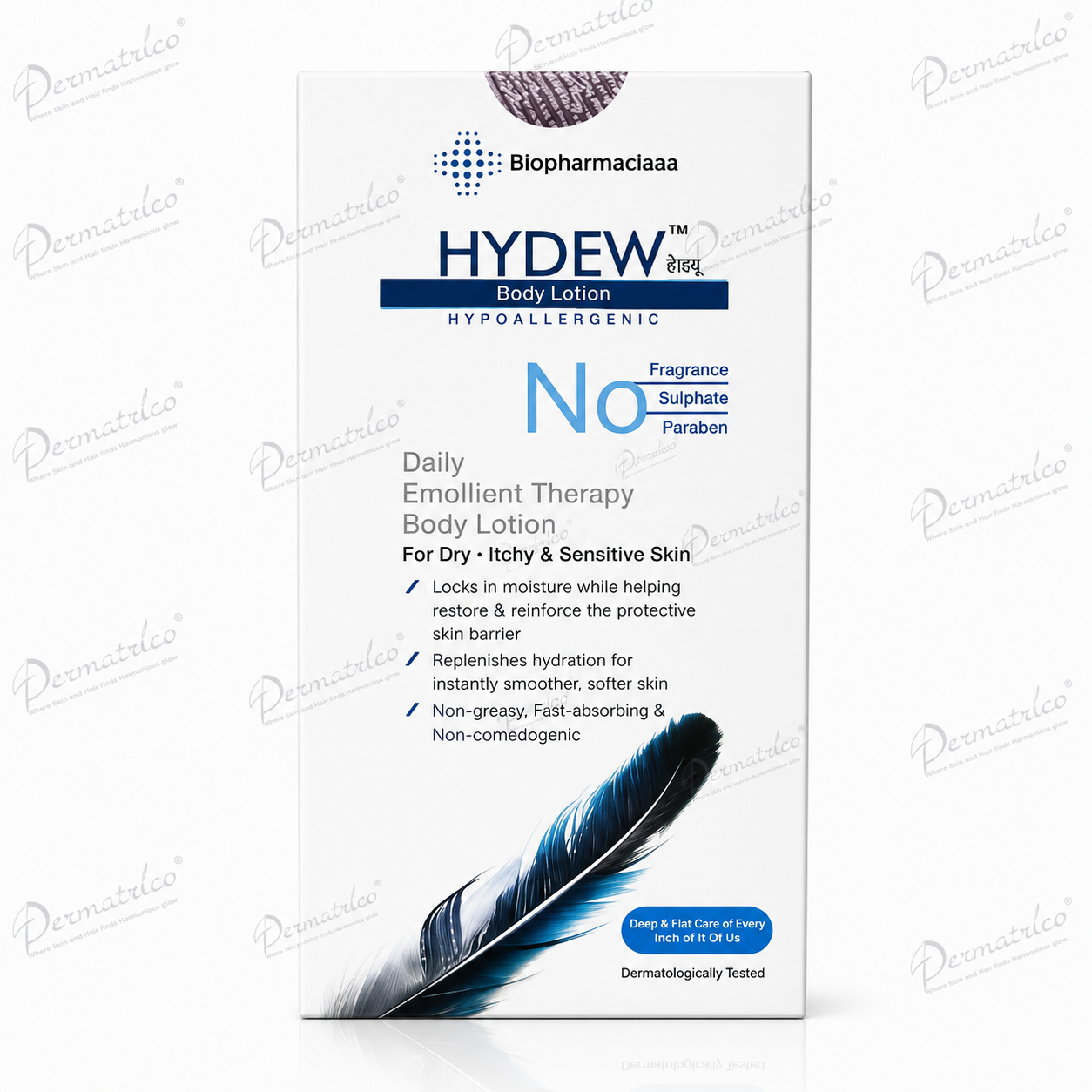 Hydew Hypoallergenic Body Lotion ( Dry-Itchy & Sensiteve Skin)