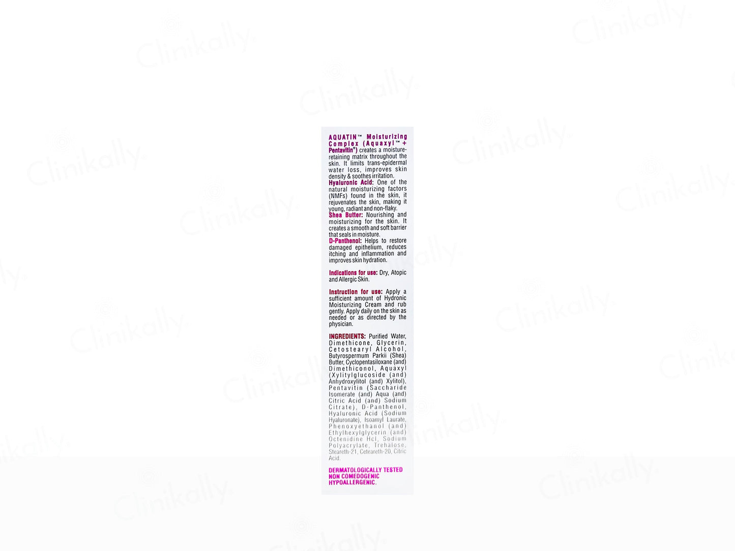 Hydronic Moisturizing Cream