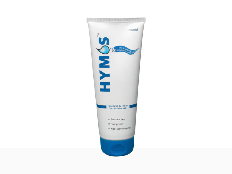 Hymos Face & Body Lotion Paraben free For Sensitive and Dry Skin - 200ml