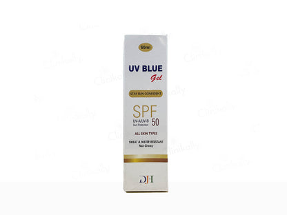 UV Blue Sunscreen Gel SPF 50