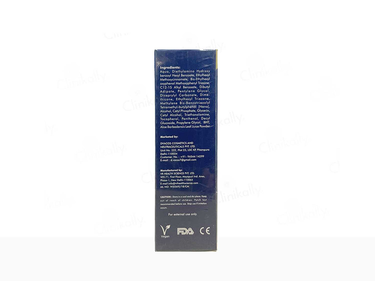 D'Vacos Baby Sunscreen Spray SPF 15
