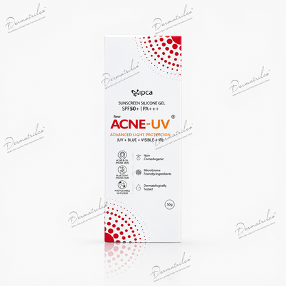IPCA Acne-UV Silicone Sunscreen Gel SPF 50+ PA+++